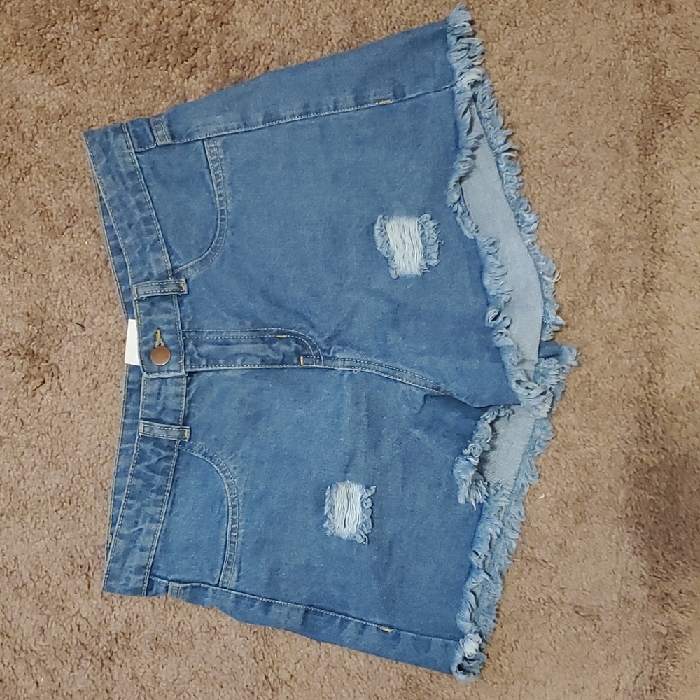 1616 Holdings Denim Shorts